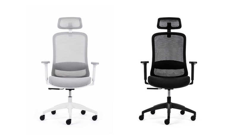 Inwerk Drehstuhl EcoChair in schwarz oder weiß 