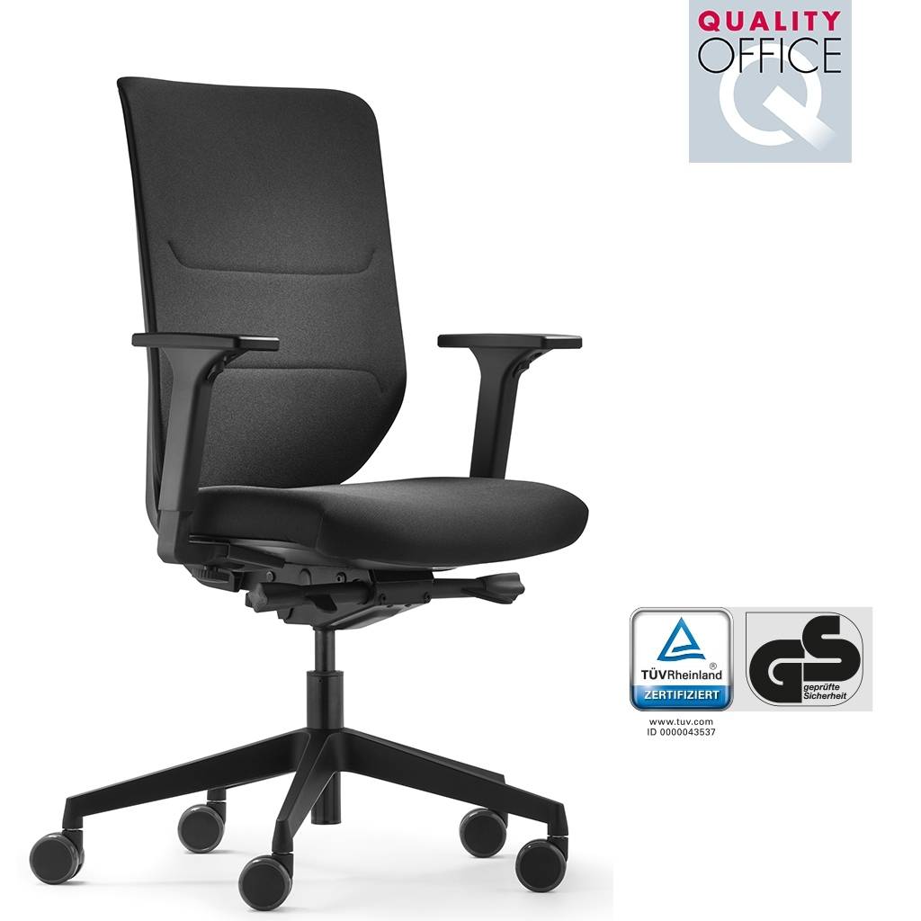 Bürodrehstuhl Dauphin to-sync comfort Vollausstattung