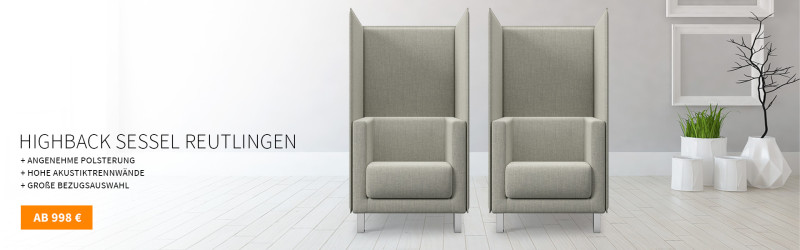 Highback Sessel Reutlingen light