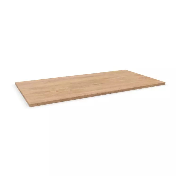Tischplatte Dekor VP Napoleon Eiche-Natur Dekor | Breite 140 cm | Tiefe 70 cm | Höhe 2.5 cm | Made in Germany | Inwerk