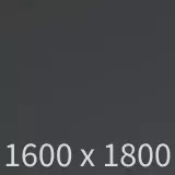 Eckschreibtisch Oveta mit Wangengestell - anthrazit B1600 x T1800