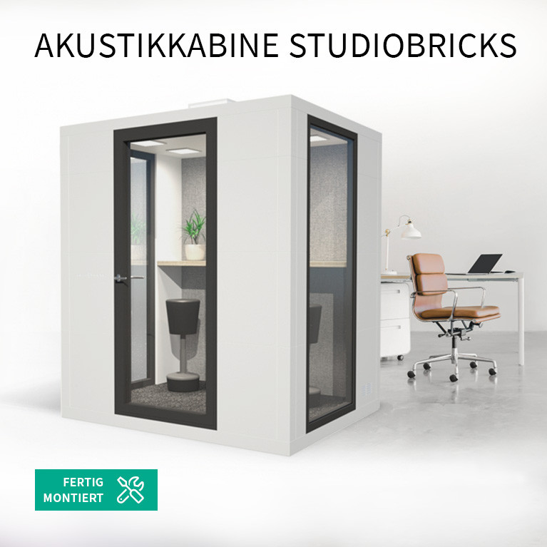 Akustikkabine Studiobricks