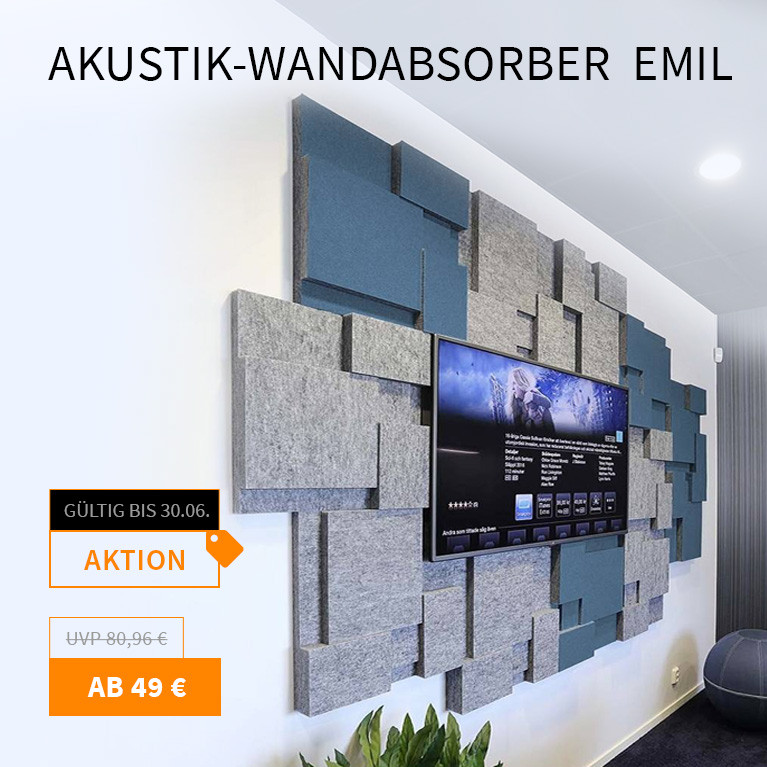 Akustik-Wandabsorber Emil