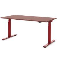 Masterlift® Flex höhenverstellbarer Schreibtisch, schwarz