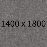Akustik Trennwand Fely - grau B1400 x T1800