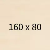 Büro Schreibtisch Optimus Express - ahorn B160 x T80