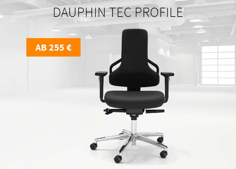 Arbeitsstuhl Dauphin Tec Profile Automatic
