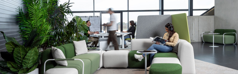 Ruhezonen sind Teil des Activity Based Working