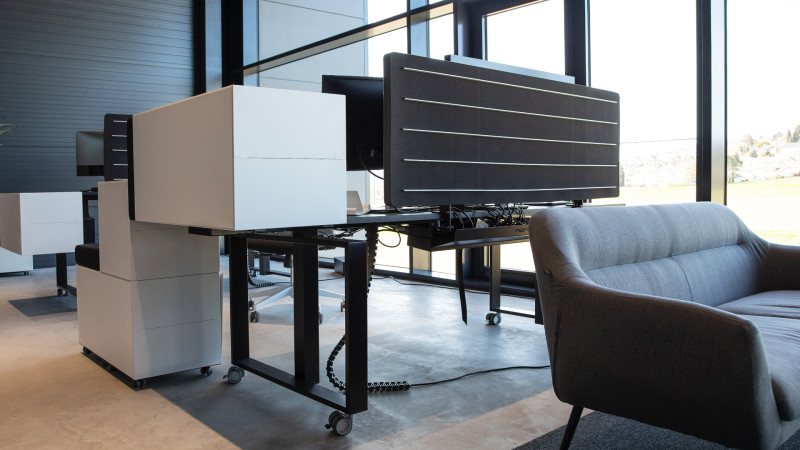 Tischtrennwand Inwerk Leister®