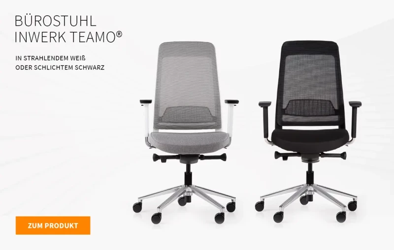 Inwerk Teamo® – Bürostuhl mit Netzrücken