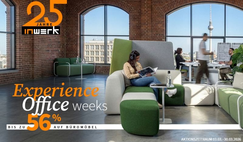 Experience Office Weeks bei Inwerk - bis zu 56% Rabatt