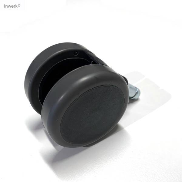 Deflecto EconoMat Stuhlmatte Für Harte Böden - 45x53 Cm, Schwarz, Schützt Vor Rollspuren & Verschmutzung