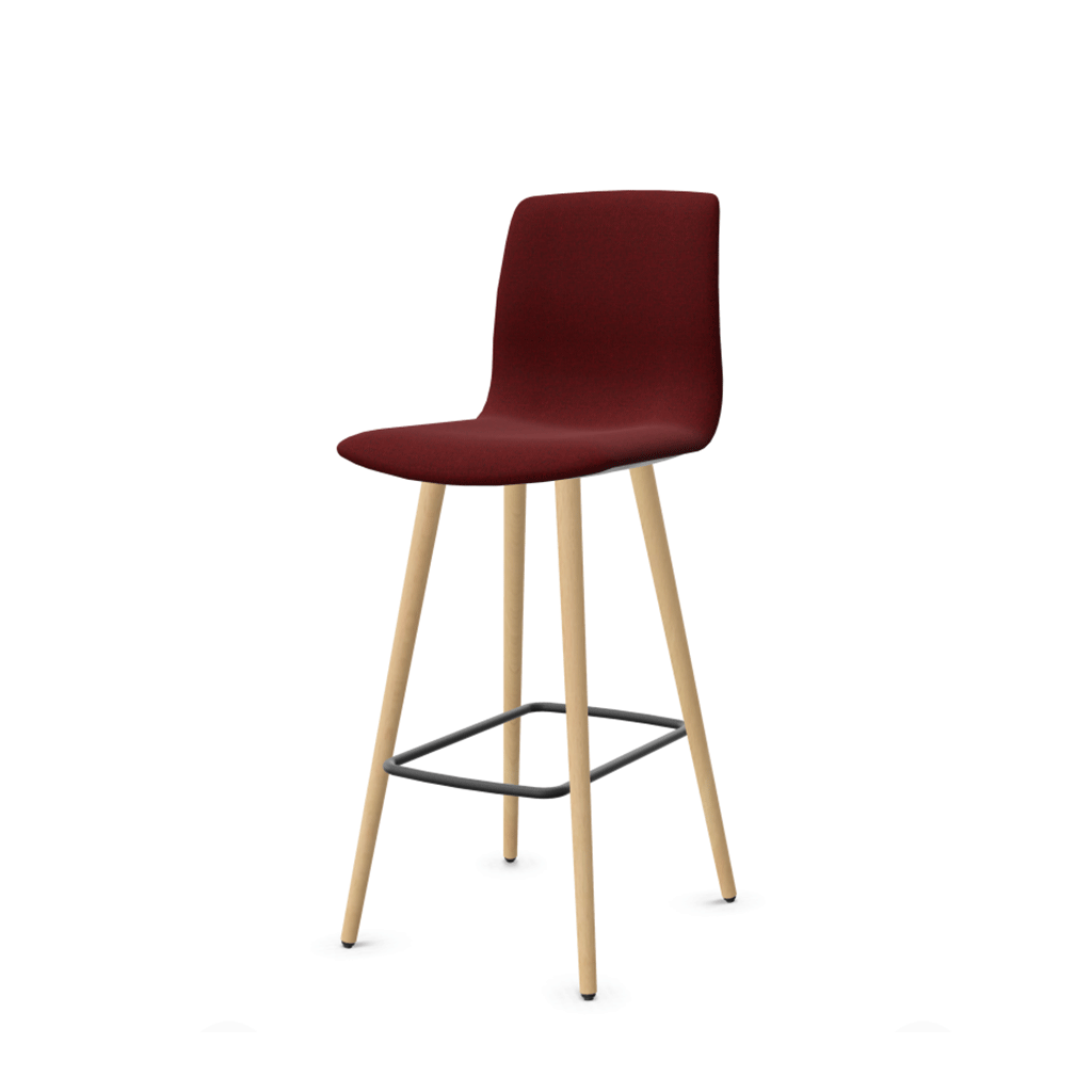 Barhocker A Nooma 50 Mit Holzbeinen Und Stoffbezug Inwerk B rom bel Barhocker A Nooma 50 Mit Holzbeinen Und Stoffbezug Inwerk B rom bel