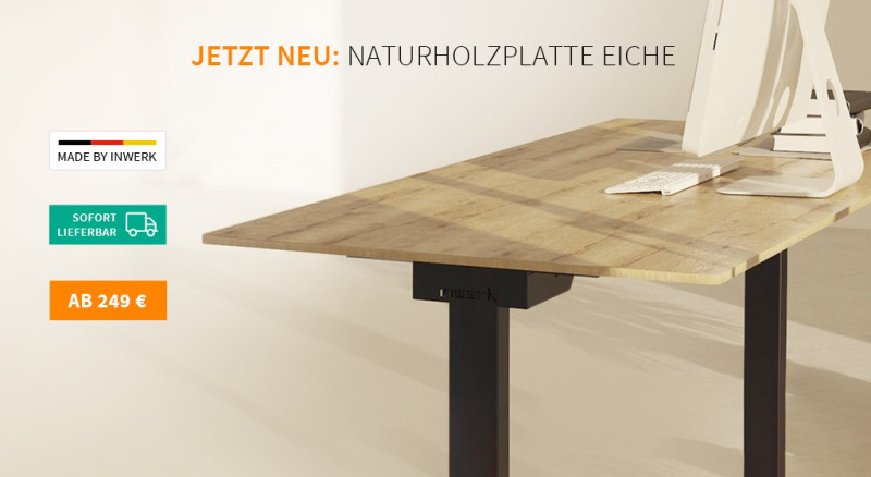 Naturholzplatte Eiche für Masterlift® und Imperio® Lift