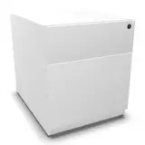 Bisley Rollcontainer Note - verkehrsweiß