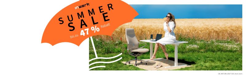 Inwerk Summer Sale: bis zu 47% Rabatt bis zum 28.07.2025 Inwerk Summer Sale: bis zu 47% Rabatt bis zum 28.07.2025