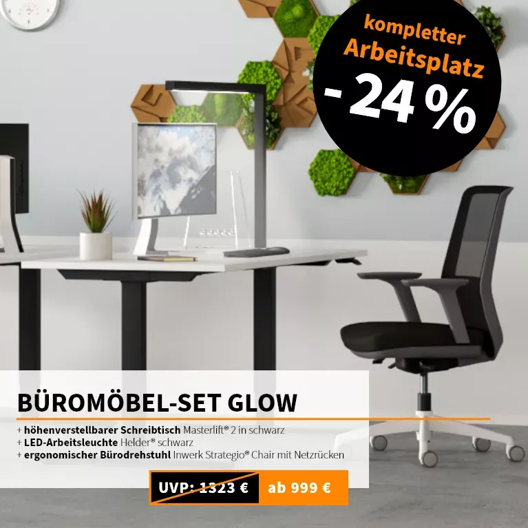 Inwerk Büromöbel-Set Glow zum Aktionspreis