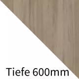 Rollcontainer Imperio® - eichegrau/weiß T600