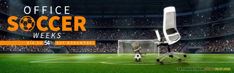 Office Soccer Weeks – Meisterhafte Angebote mit bis zu 54 % Rabatt