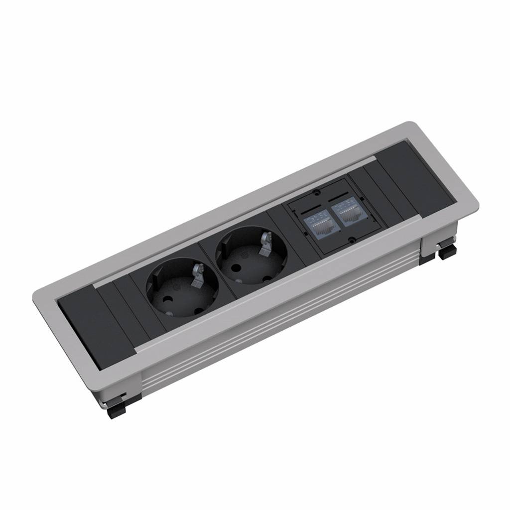 Einbausteckdose Bachmann Power Frame