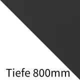 Rollcontainer Imperio® - anthrazit/weiß T800