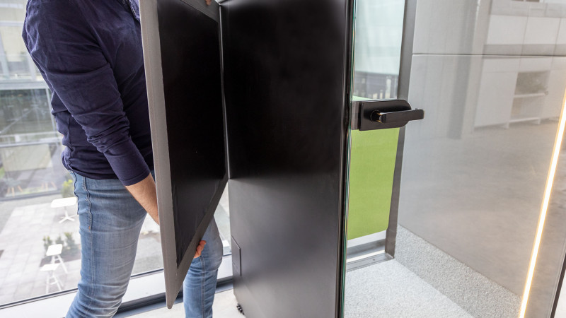 Telefonzelle Phonix® mit Akustikpaneel, magnethaftend