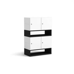 BM79014-WS/Schliessfachschrank-Masterbox-B-800-x-H-1200-mm-0