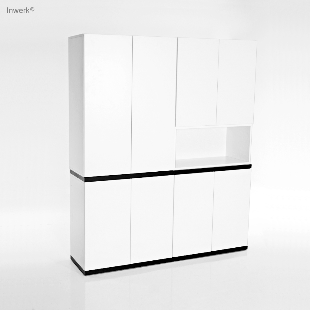 Aktenschrank 5 OH Inwerk Paterio, Kombischrank | Inwerk Büromöbel