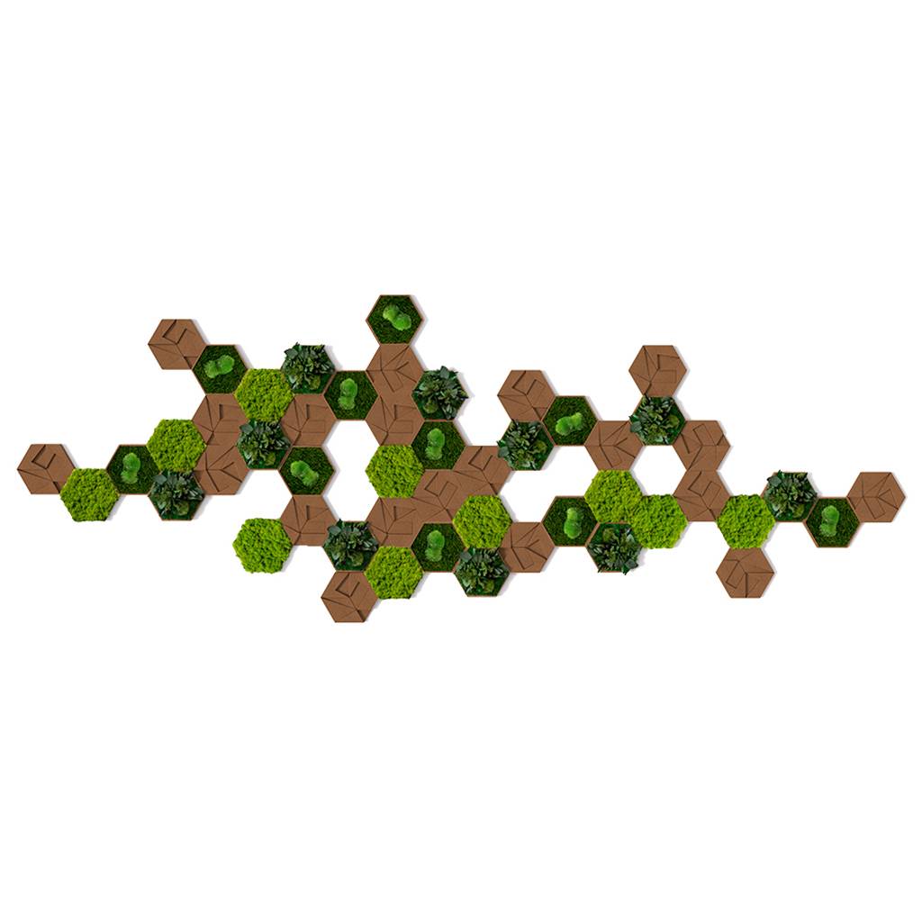 Akustik Wandabsorber aus Kork und Moos styleGREEN