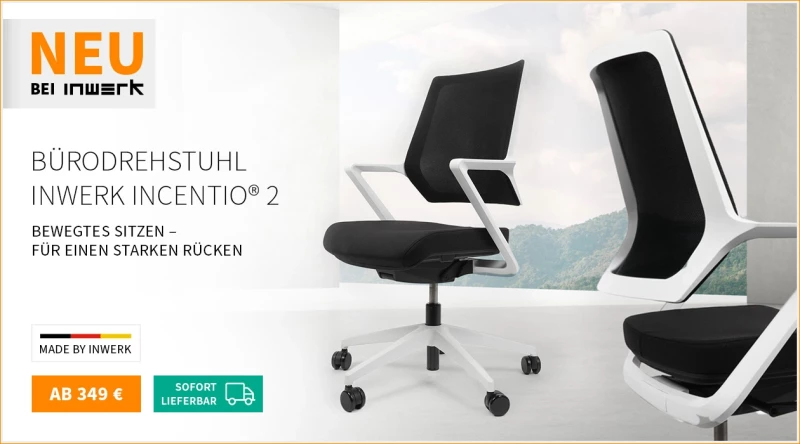 Bürodrehstuhl Inwerk Incentio® 2 Chair