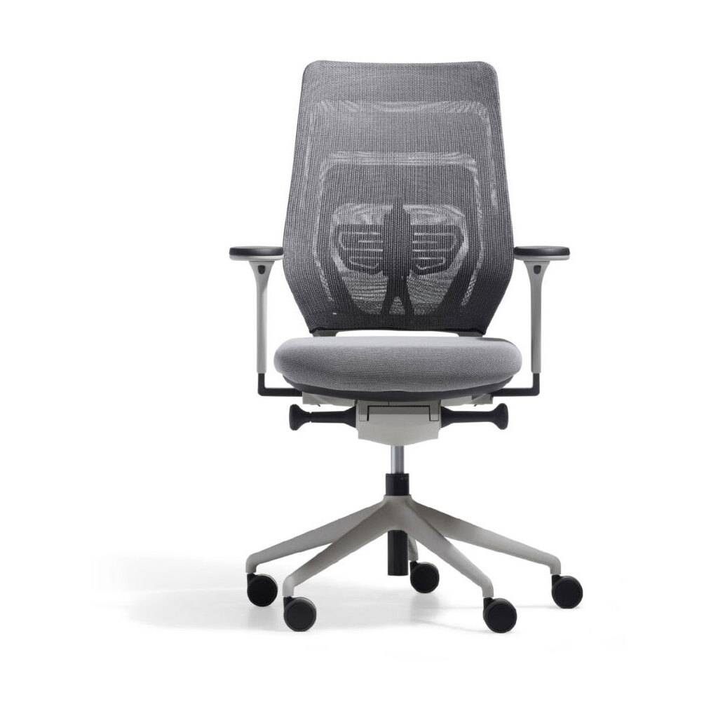 Bürodrehstuhl Asiento | Napoleon | Schwarz/Grau/Grün/Rot/Petrol | 3D-Mechanik | Neigemechanik | bis 140 kg | ergonomisch | Made in Germany