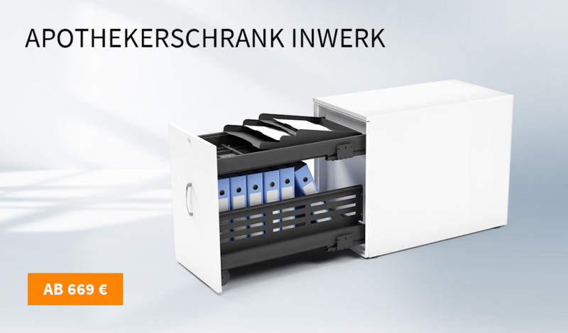 Standcontainer Apothekerschrank