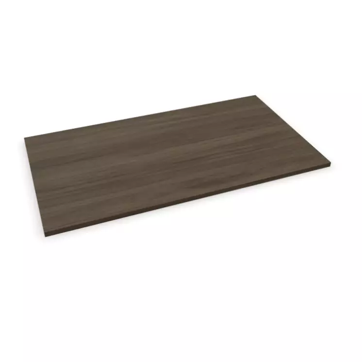 Tischplatte VP Theo Walnuss Braun Dekor 140 cm | Tiefe 80 cm | FSC zertifiziert | 2,5 cm Plattenstärke | Inwerk | Melamin Holzwerkstoffplatte