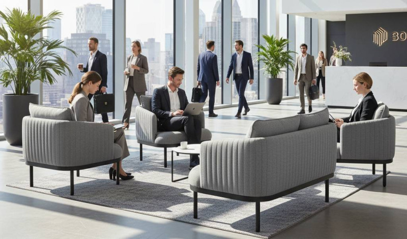 EcoLounge - Offene Bürolandschaften