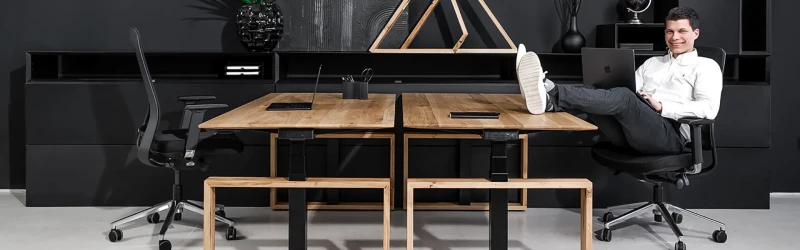 Höhenverstellbarer Schreibtisch Masterlift Flex