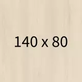 Höhenverstellbarer Schreibtisch Motus 1 - ahorn/weiß B140 x T80