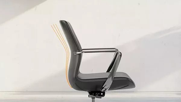 Wippmechanik des Konferenzstuhl Executio 2