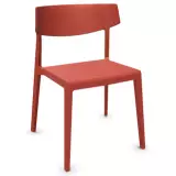 Design Stuhl Gwin - rostrot