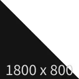 Höhenverstellbarer Schreibtisch easyUP 3 - schwarz/weiß B1800 x T800