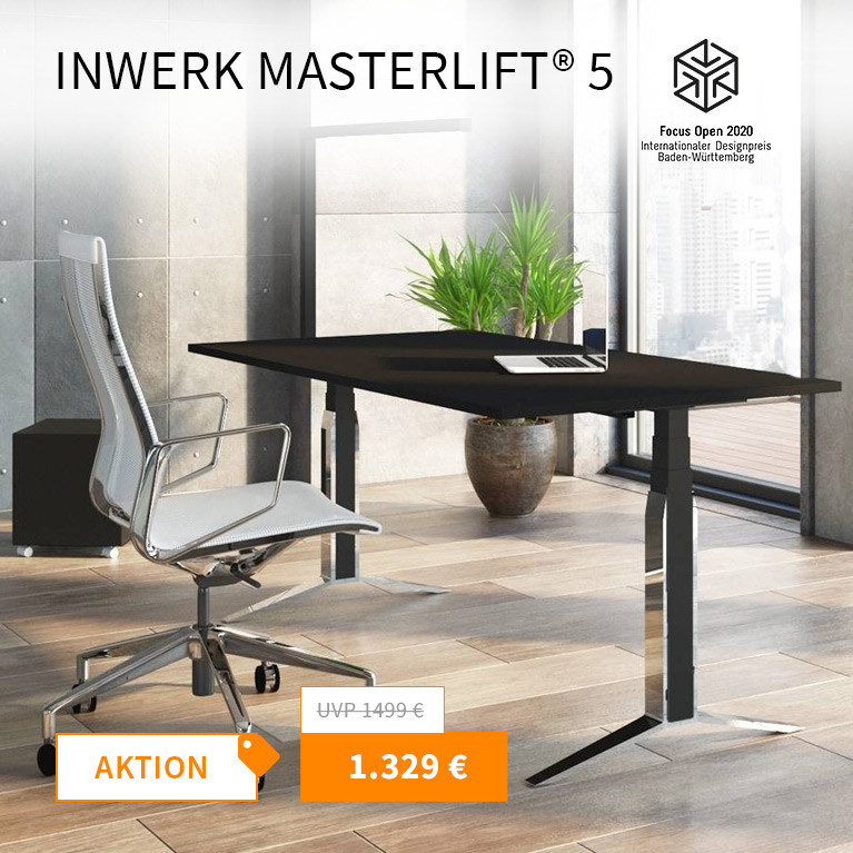 Steh-Sitz-Tisch Masterlift® 5