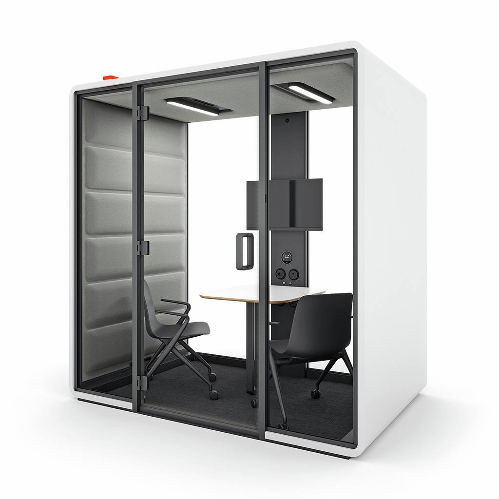 Barrierefreie Meetingbox HushFree.Access.M für 4 Personen