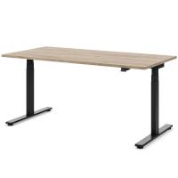 Masterlift® Flex höhenverstellbarer Schreibtisch, schwarz