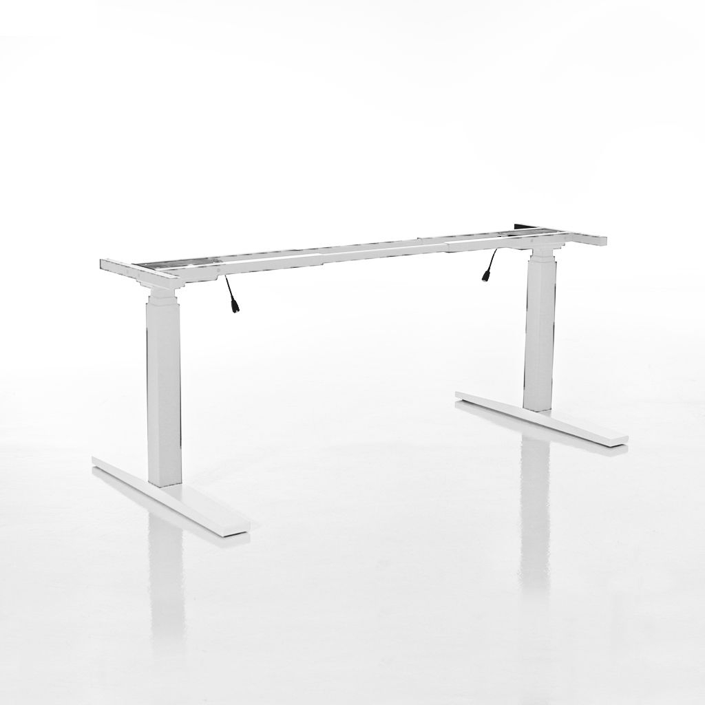 weiß Imperio® Q2 Lift | elektrisch - Inwerk höhenverstellbar Tischgestell Büromöbel