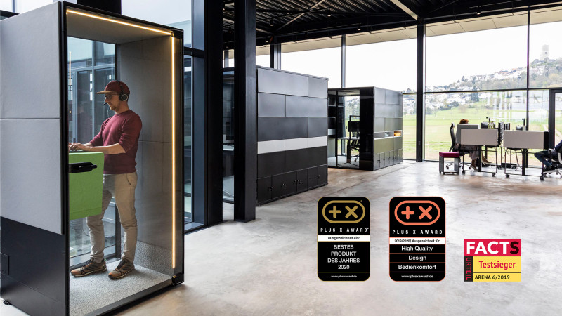 Telefonzelle Phonix® im Inwerk LAB-3