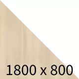 Höhenverstellbarer Schreibtisch Blankenese - akazie/weiß B1800 x T800