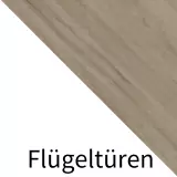 Sideboard Imperio® 2 OH - Flügeltür weiß/eichegrau