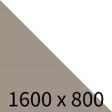 Büro Schreibtisch Blankenese 4-Fuß Quadratrohr - hellgrau/weiß B1600 x T800