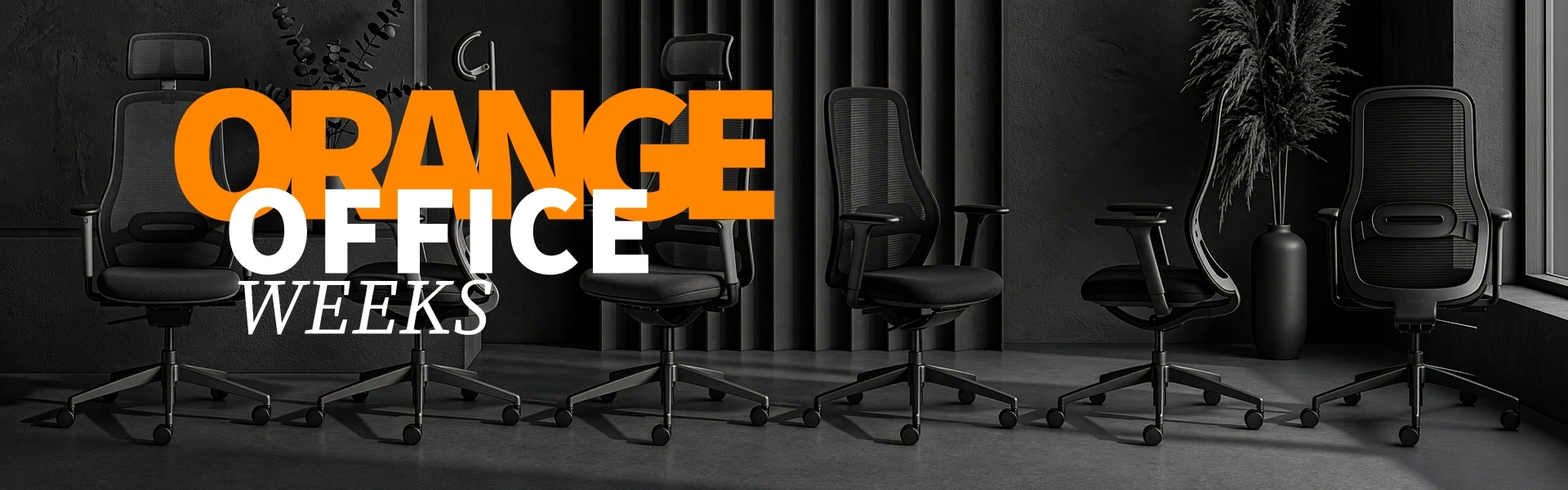 Orange Office Weeks – KI-modifiziertes Kampagnenbild