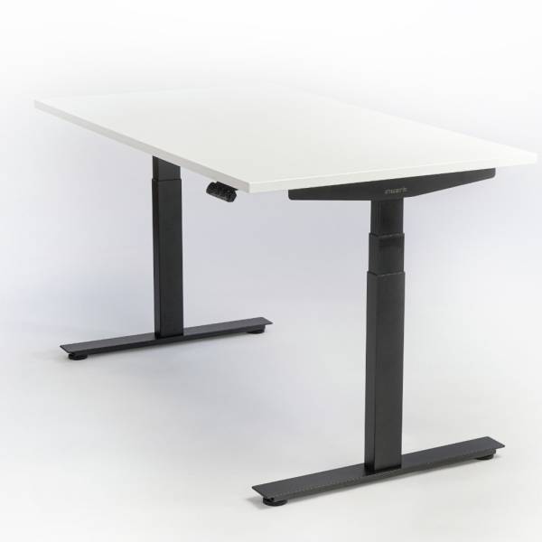 BM095112_Höhenverstellbarer Schreibtisch Ecolift Plus_schwar