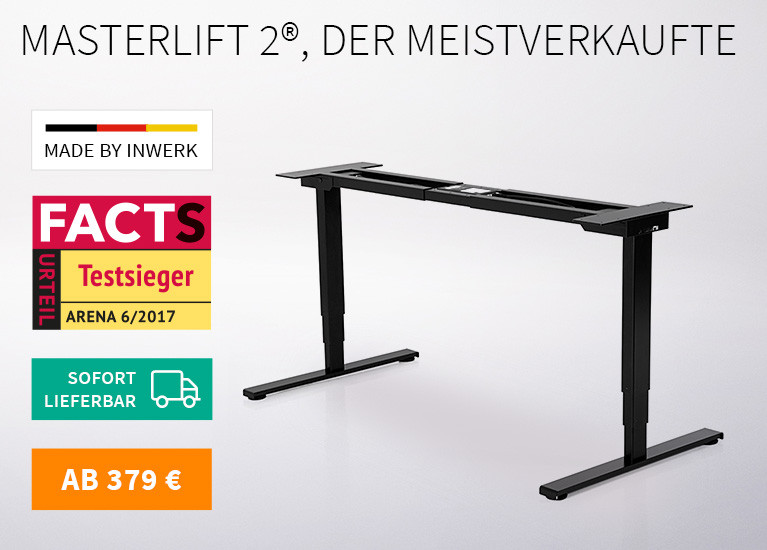 Tischgestelle jetzt in Aktion reduziert | Inwerk Büromöbel